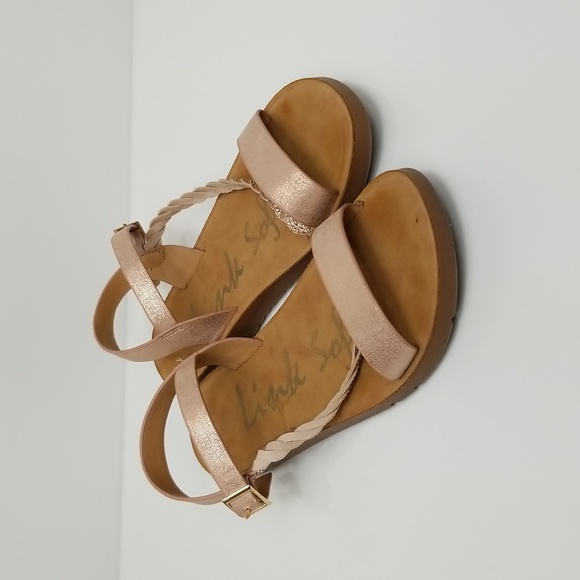 Girls Sandals Rose Gold Size 3 - Picture 4 of 15